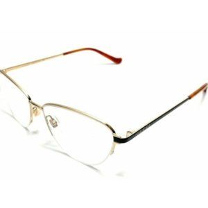 Gucci Women's Black and Gold Eyeglasses!